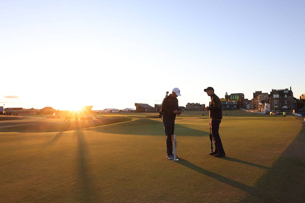 St Andrews during The 150th Open
